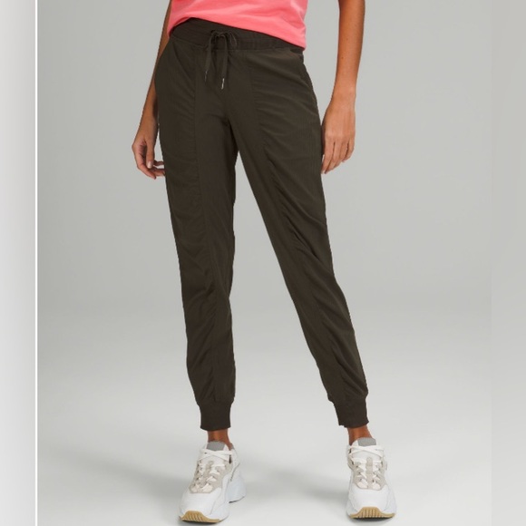 Lululemon Dance Studio mid rise joggers - dark olive - Picture 1 of 4